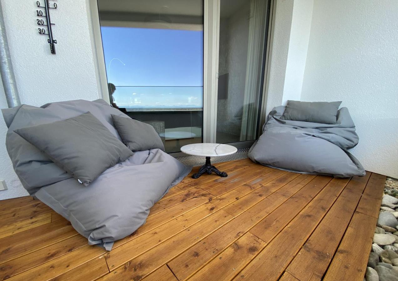 Alpen-Panorama Suite - Einzigartige Privatsuite Hoch Ueber Muenchen, 12Tes Og, Alpenblick, Loggia, Whirlpool, 15 Minuten Zum Zentrum, Ruhe Und Erholung In Der Stadt Muenchen Fuer Privat Und Geschaeftlich Reisende Munique Exterior foto